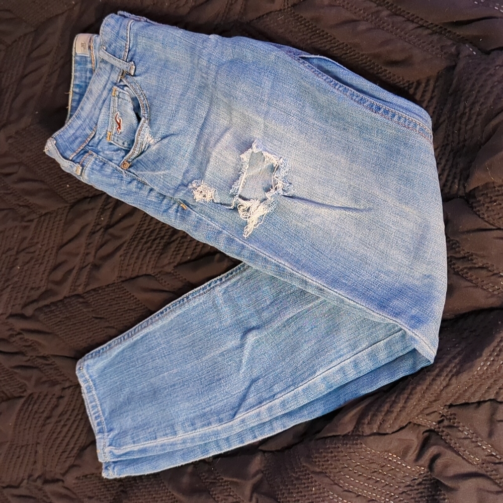 Light wash skinnies